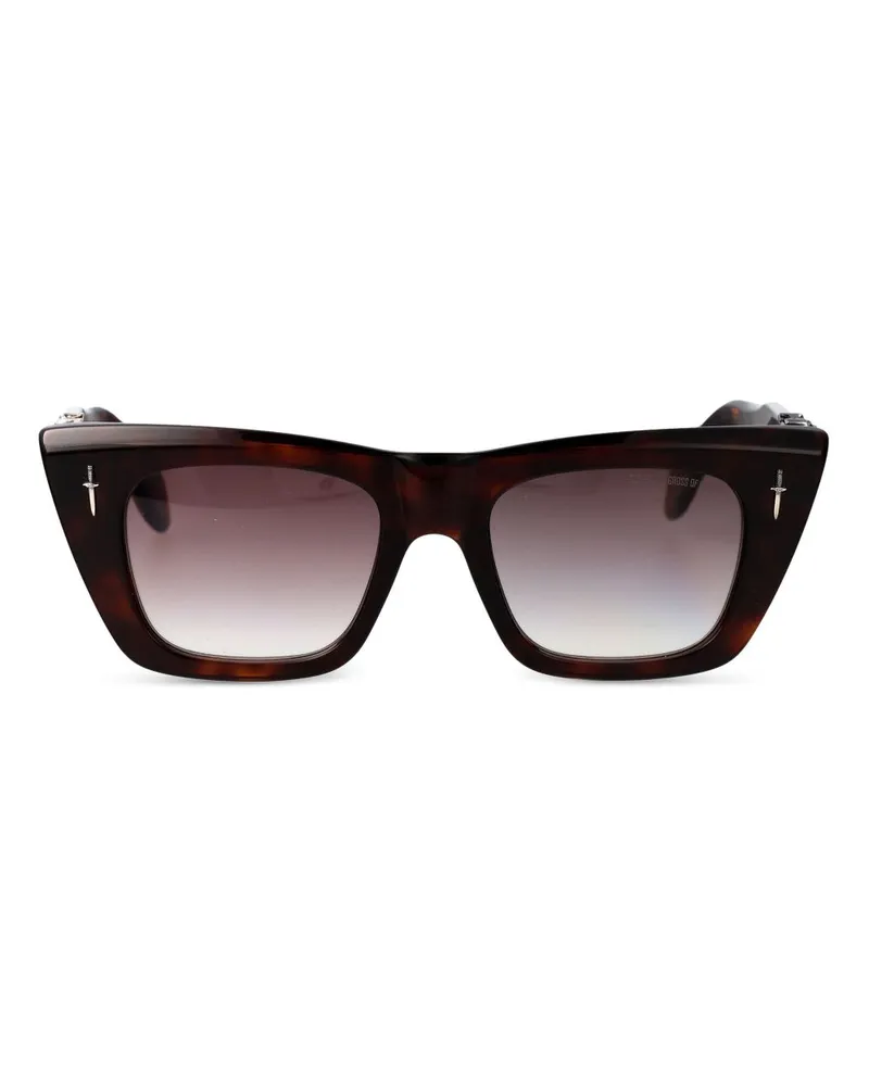 Cutler and Gross The Great Frog Cat-Eye-Sonnenbrille - Braun Braun