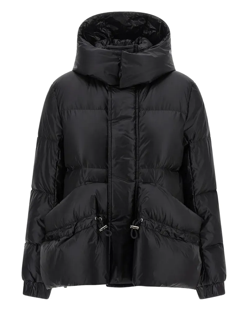 Sacai quilted puffer jacket - Schwarz Schwarz