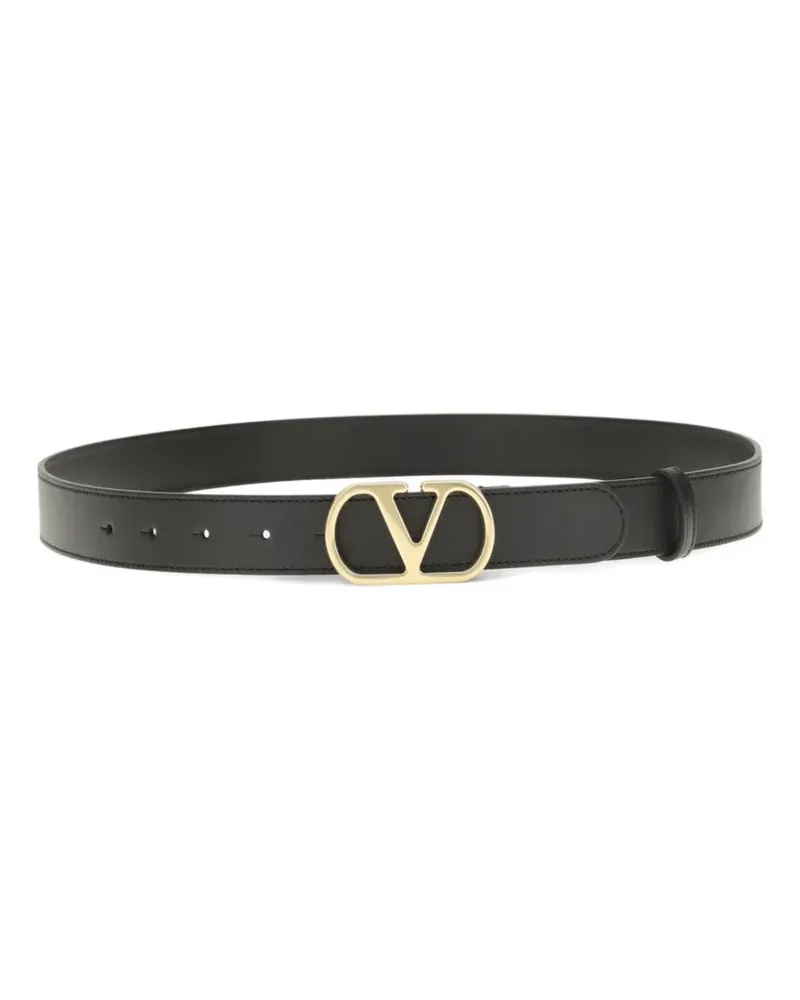 Valentino Garavani VLogo Signature belt - Schwarz Schwarz