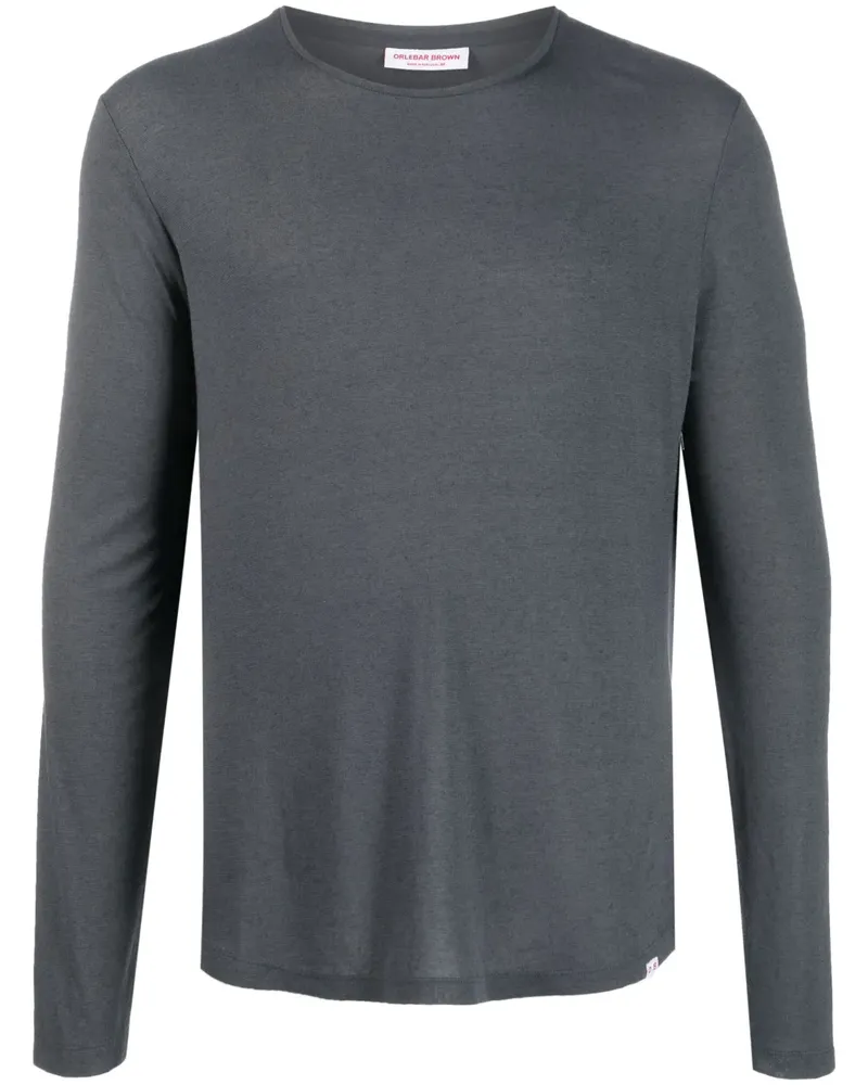 Orlebar Brown Pullover mit rundem Ausschnitt - Grau Grau