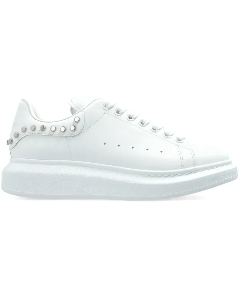 Alexander McQueen Flatform-Sneakers mit Nieten - Weiß Weiß