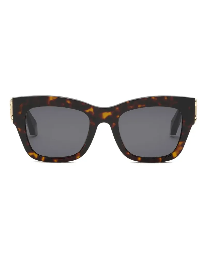 Roberto Cavalli Mirror Sonnenbrille mit Snake-Schild - Braun Braun