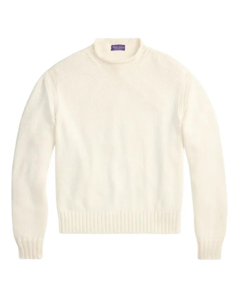 Ralph Lauren Rollkragenpullover aus Baumwolle - Nude Nude