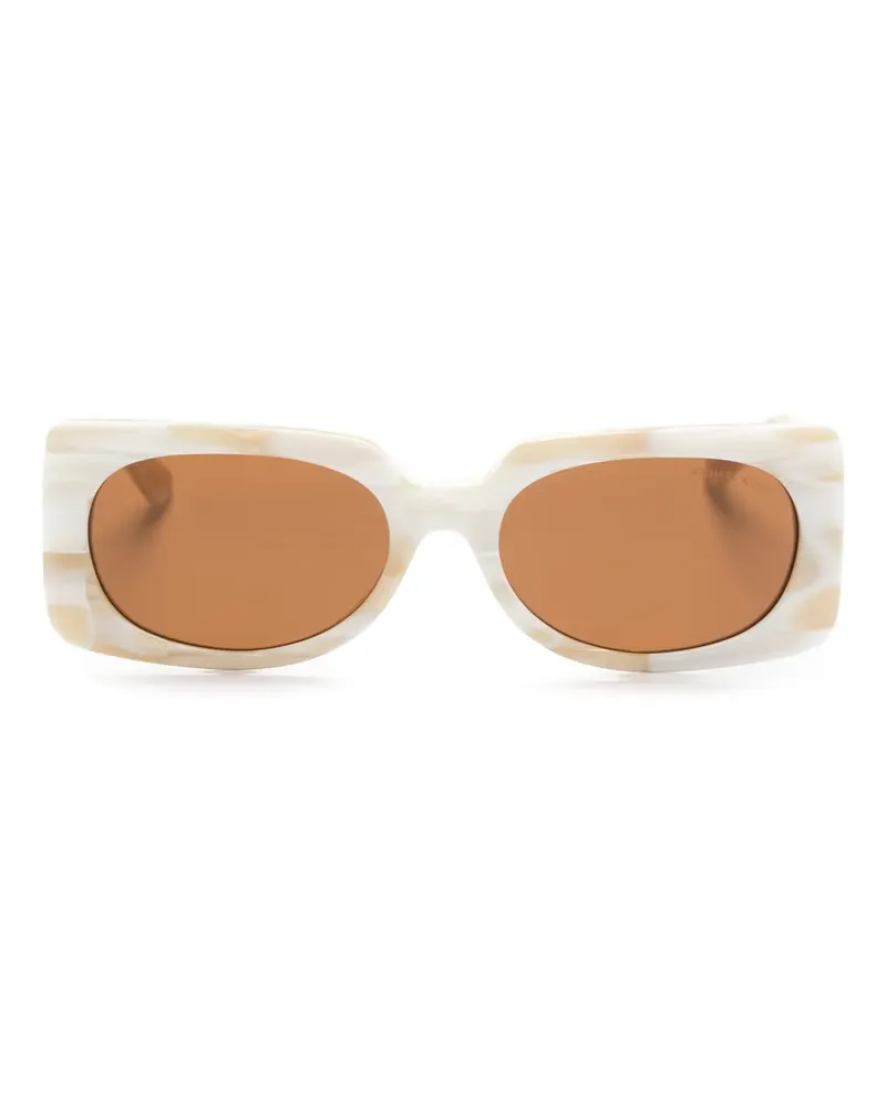 Michael Kors Sonnenbrille mit eckigem Gestell - Nude Nude