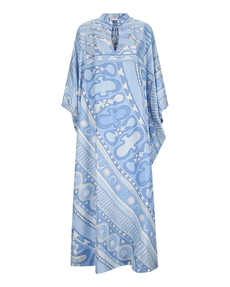 Emilio Pucci printed kaftan - Blau Blau