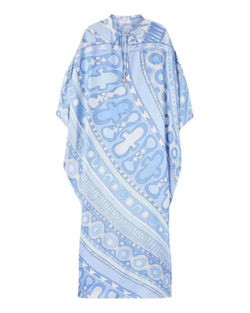 Emilio Pucci Soleil Kleid mit Print - Blau Blau