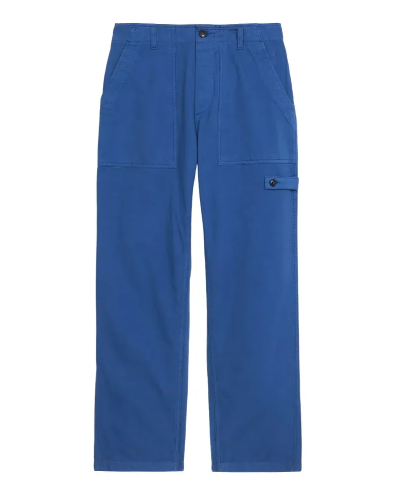 Fortela patch pocket trousers - Blau Blau