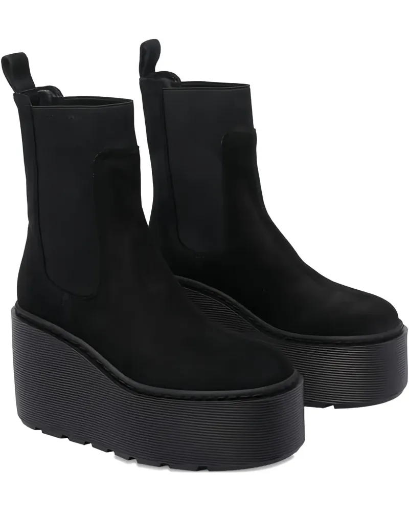Vic Matié round-toe ankle boots - Schwarz Schwarz
