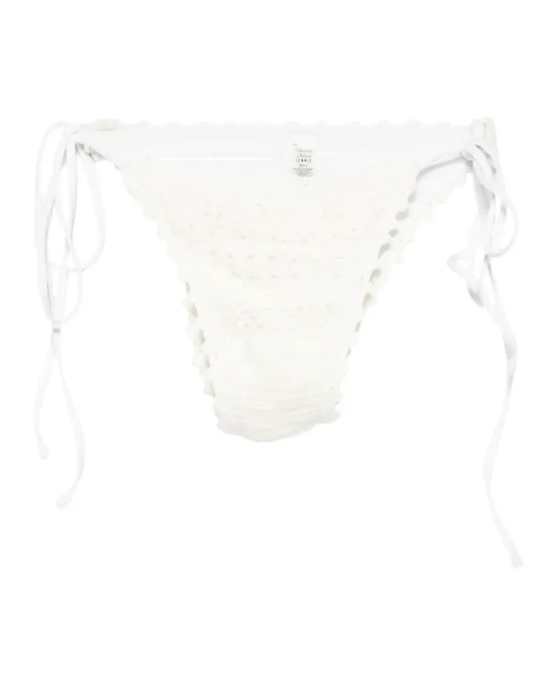Frankies Bikinis x Jennie Mackenzie crochet bikini bottoms - Nude Nude