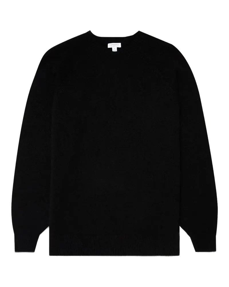 Sunspel crew-neck sweater - Schwarz Schwarz