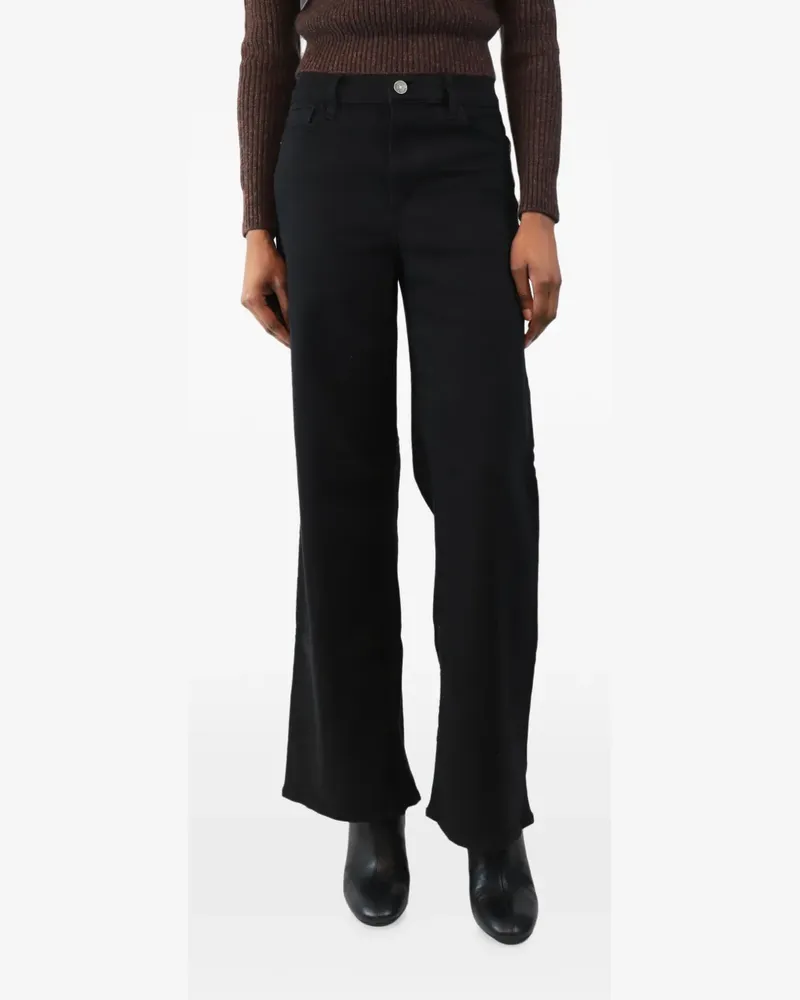 Frame Denim slim-fit wide-leg jeans - Schwarz Schwarz