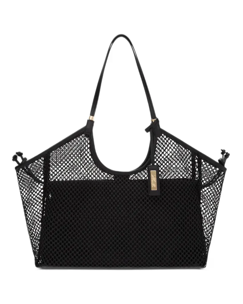 Karl Lagerfeld K/Signature mesh beach bag - Schwarz Schwarz