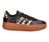 VL Court leopard-print platform sneakers - Schwarz