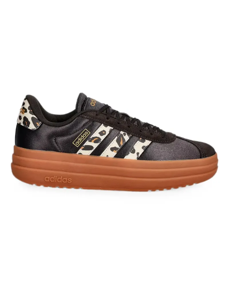 adidas VL Court leopard-print platform sneakers - Schwarz Schwarz