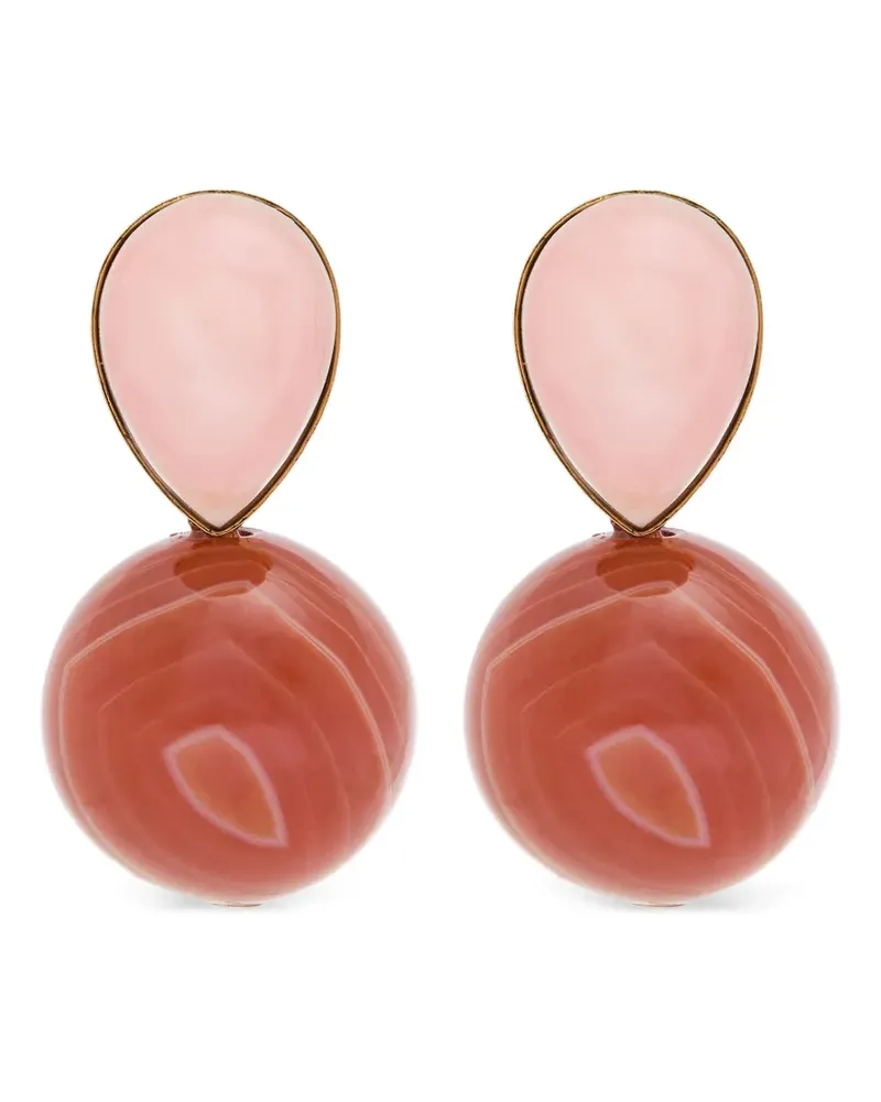 Jennifer Behr agate drop earrings - Rosa Rosa