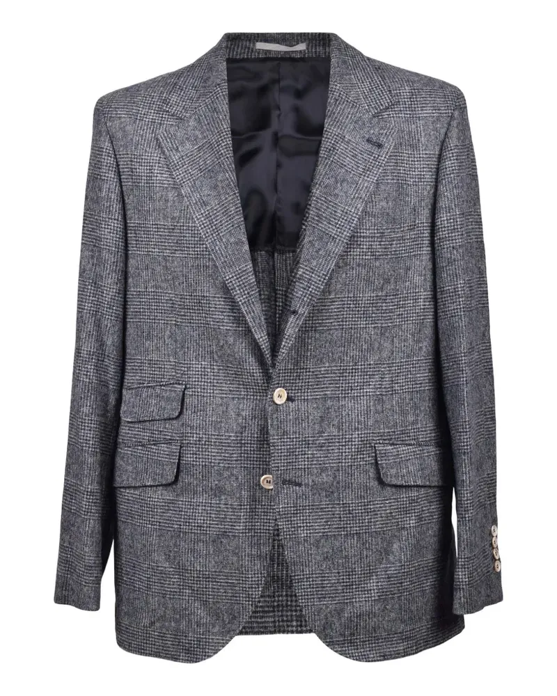Brunello Cucinelli Prince of Wales suit - Blau Blau