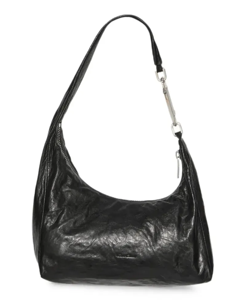 Rick Owens Small Gemini leather shoulder bag - Schwarz Schwarz