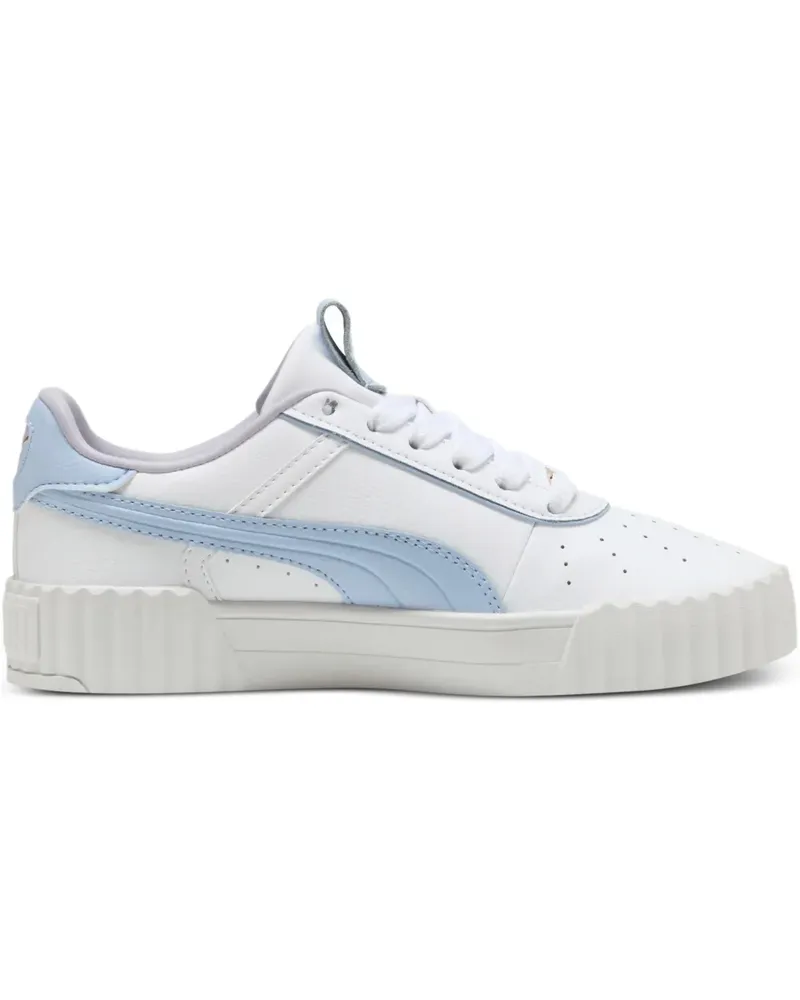 Puma Perforierte Carina 3.0 Sneakers - Weiß Weiß