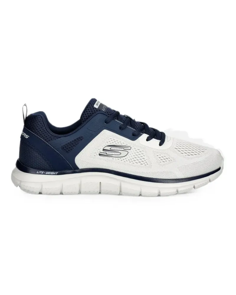 Skechers Track Broader Mesh-Sneakers mit Logo-Patch - Weiß Weiß