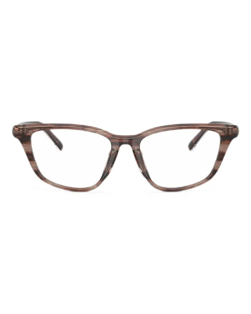 Diesel Brille mit Logo - Braun Braun