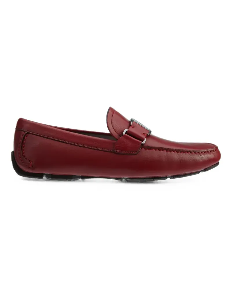 Ferragamo Sardegna Loafer aus Leder - Rot Rot