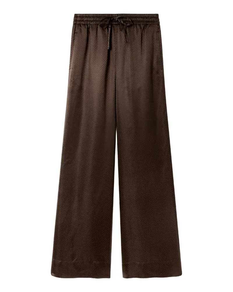 Stella McCartney star silk jacquard pants - Braun Braun