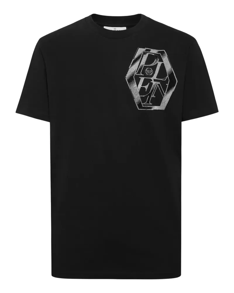 Philipp Plein T-Shirt mit Logo-Print - Schwarz Schwarz