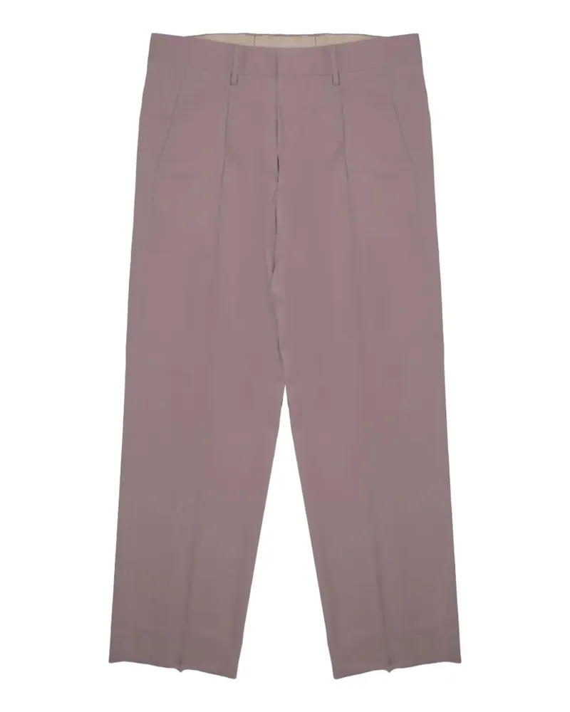 Costumein pleated pressed-crease trousers - Violett Violett