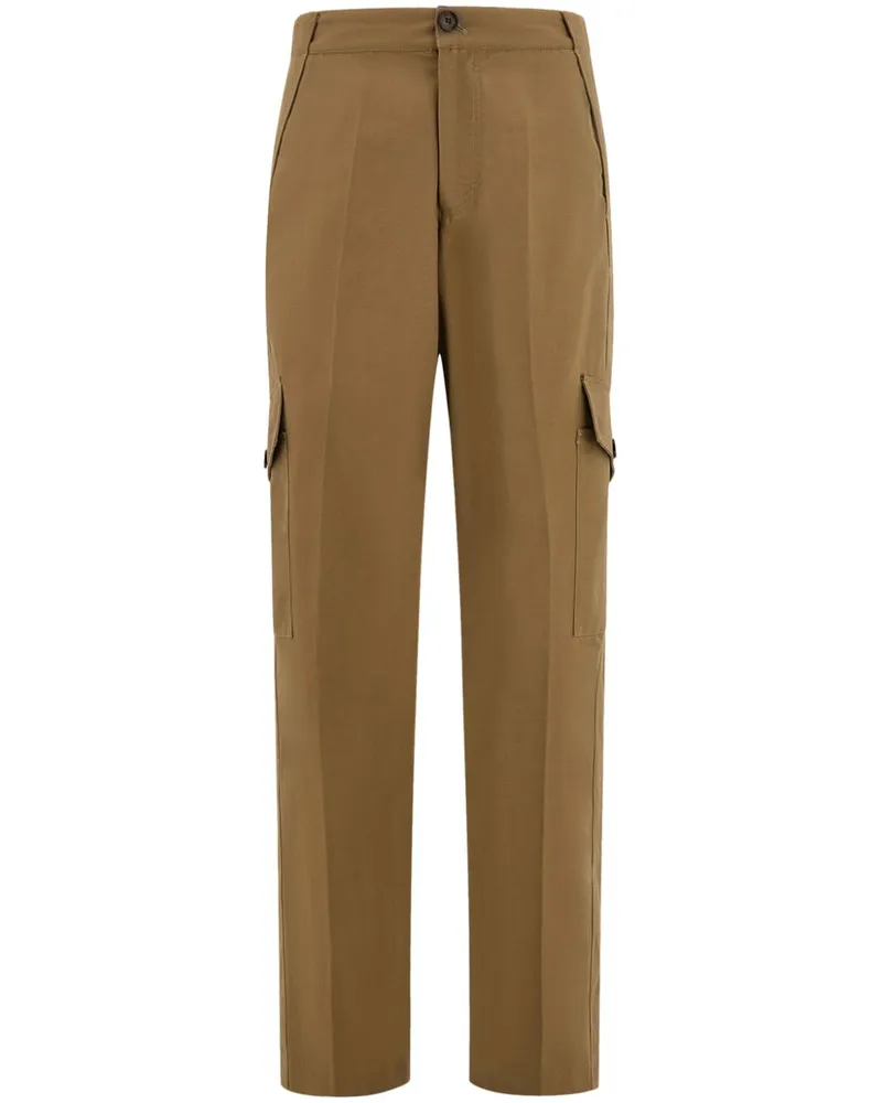 Ferragamo Cargohose aus Canvas - Grün Grün