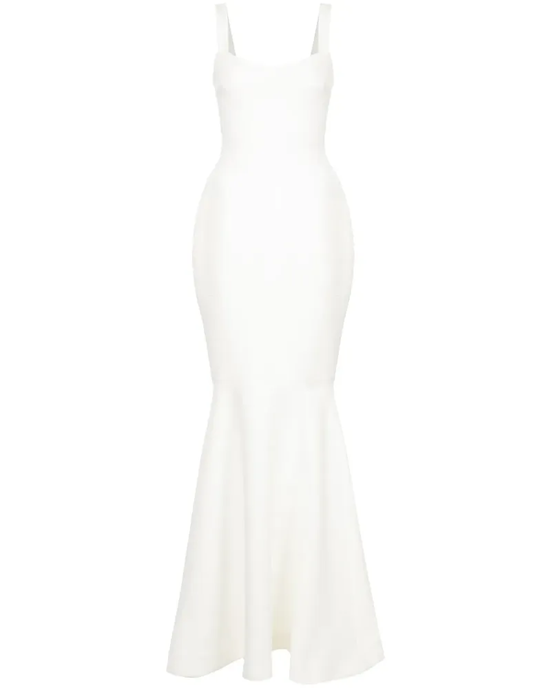 Rachel Gilbert Belina' Abendkleid - Weiß Weiß