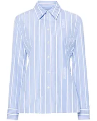 Jacquemus La Chemise De Costume Hemd Blau