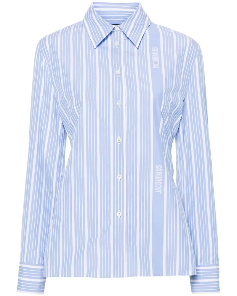 Jacquemus La Chemise De Costume Hemd - Blau Blau