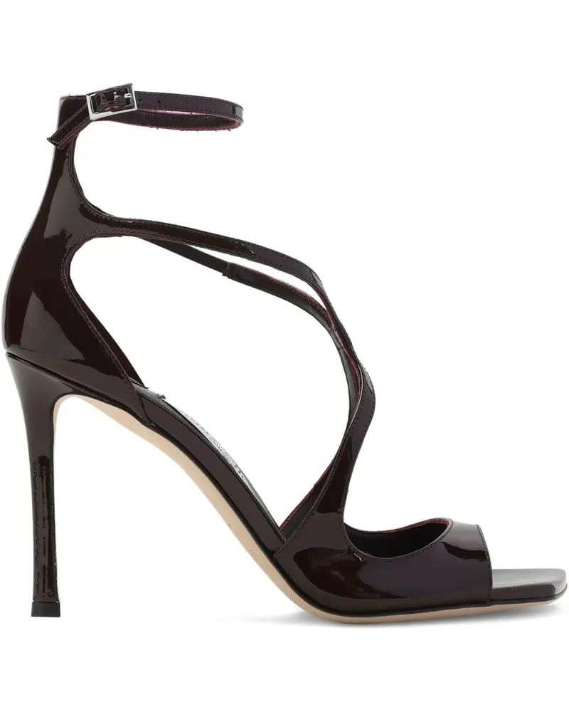 Jimmy Choo Azia Sandalen 110mm - Schwarz Schwarz