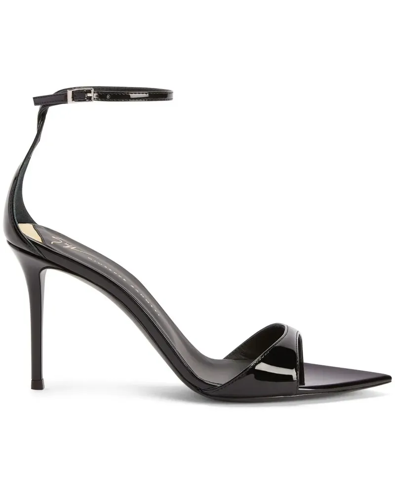 Giuseppe Zanotti Intrigo Sandalen 90mm - Schwarz Schwarz