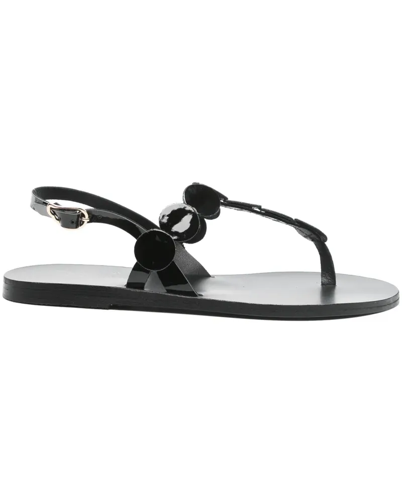 Ancient Greek Sandals Ilios Sandalen - Schwarz Schwarz