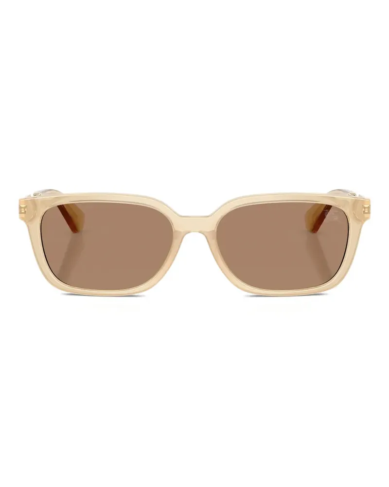 Burberry Sonnenbrille mit eckigem Gestell - Nude Nude