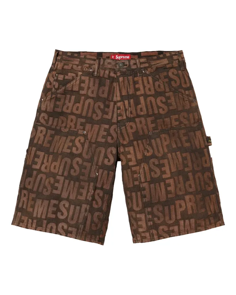 Supreme Being Shorts aus Jacquard - Braun Braun