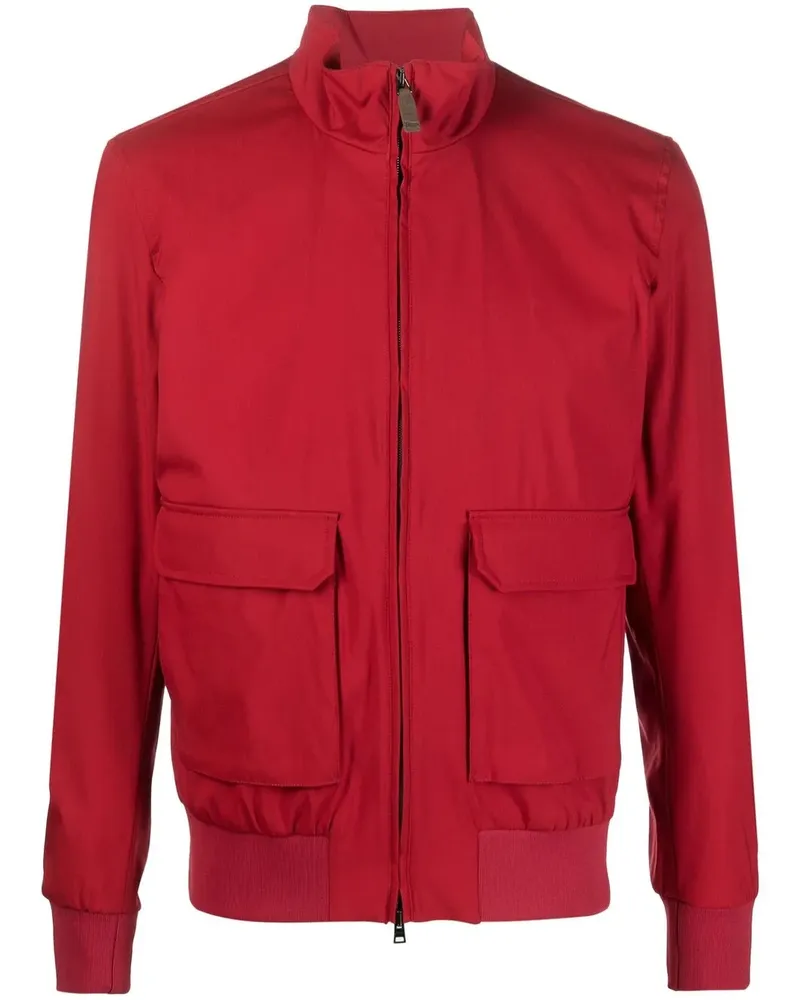 Herno Bomberjacke mit Reißverschluss - Rot Rot