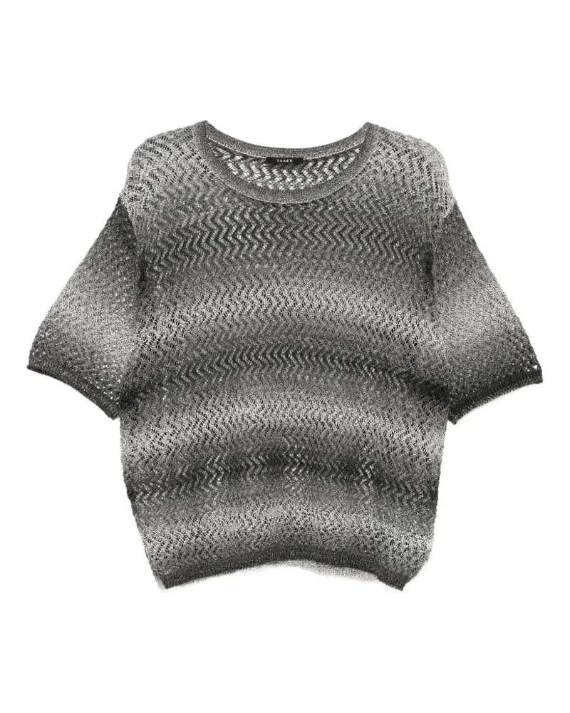 TAAKK gradient-effect T-shirt - Grau Grau