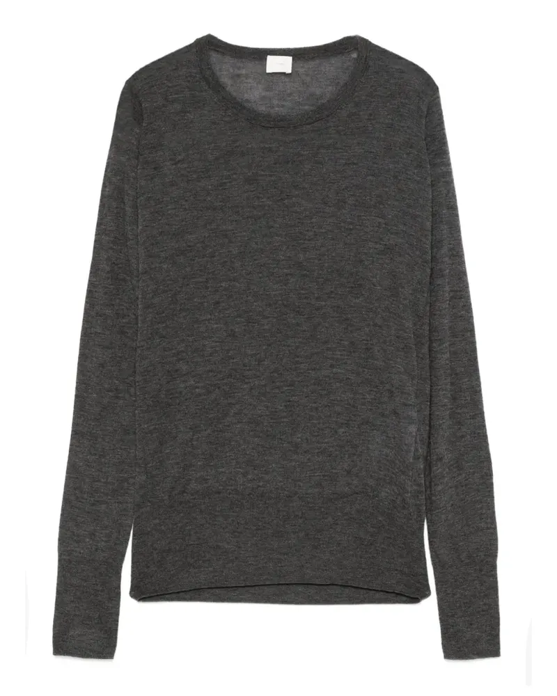 C.T.plage Oberteil mit Rundhalsausschnitt - Grau Grau