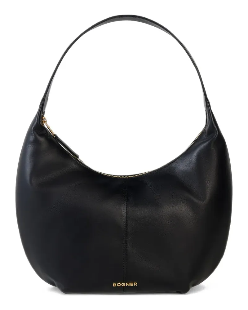 Bogner Gerda Loges Grandes Tote Bag aus Leder - Schwarz Schwarz