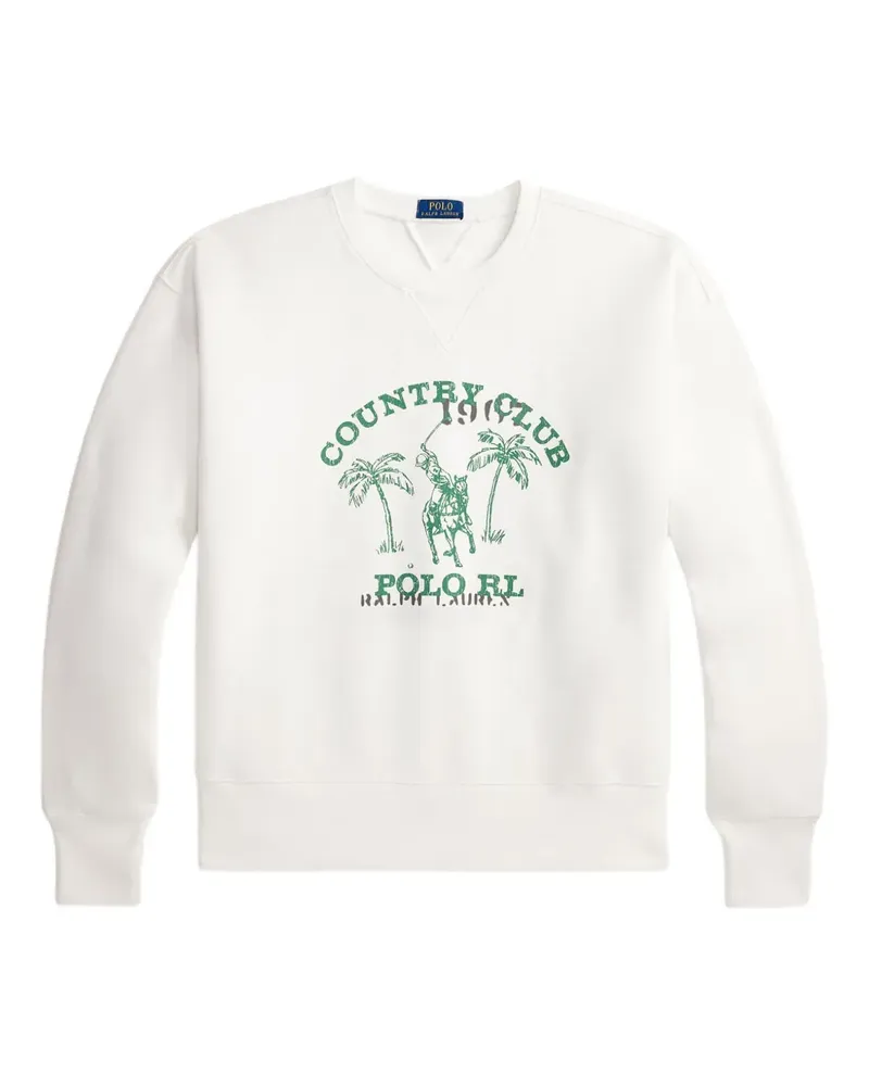 Ralph Lauren Sweatshirt mit grafischem Print - Nude Nude