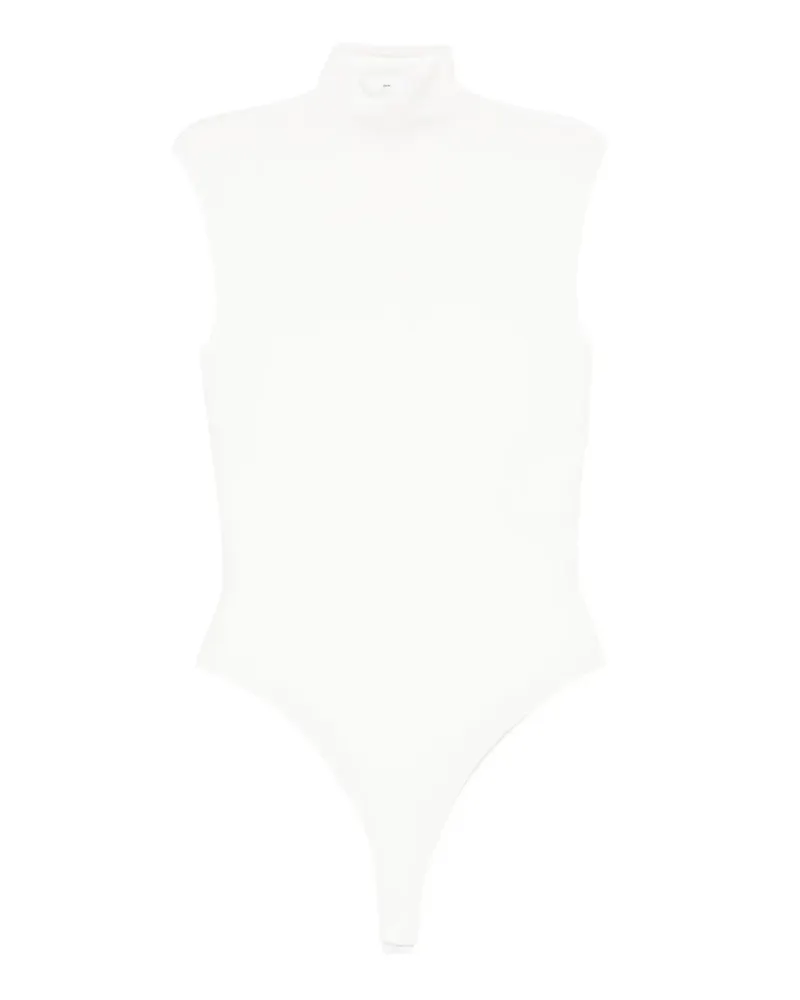 WARDROBE.NYC x RHW high-neck sleeveless bodysuit - Weiß Weiß