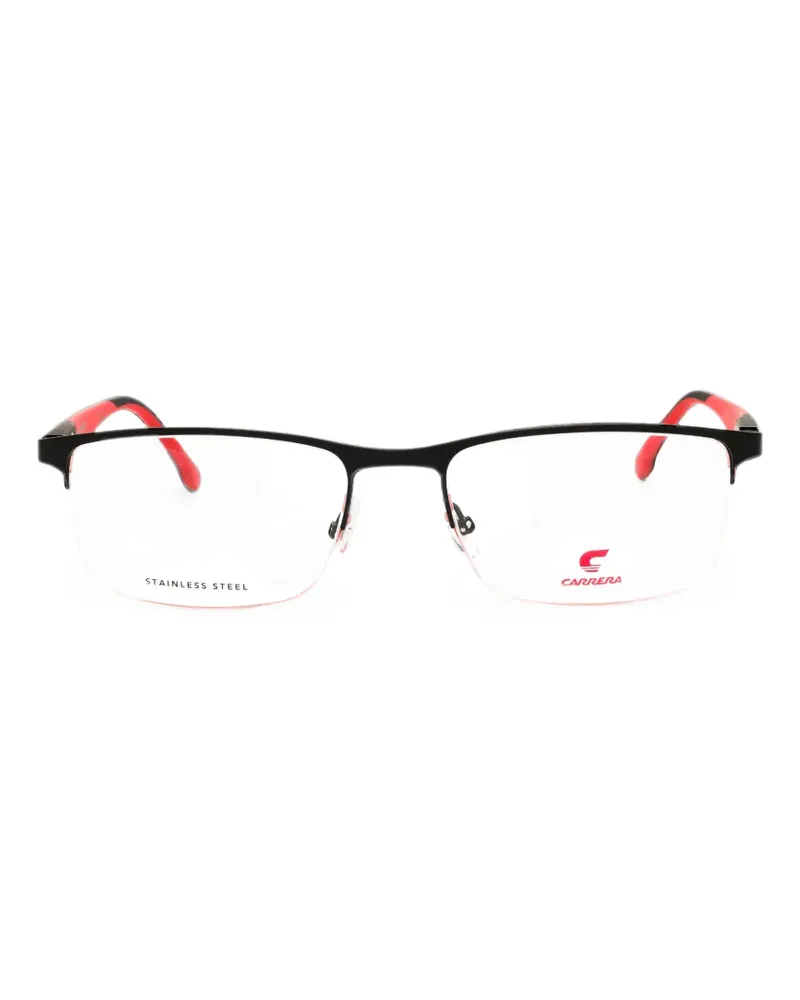 Carrera rectangle-frame glasses - Schwarz Schwarz