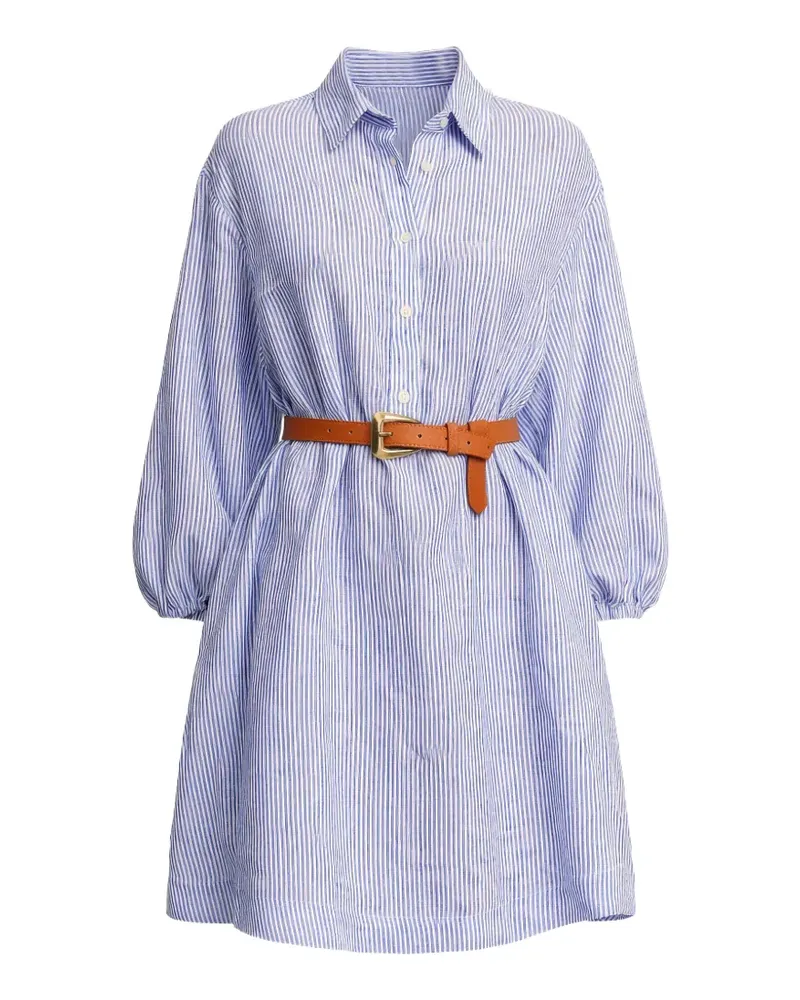 Kocca striped belted dress - Blau Blau