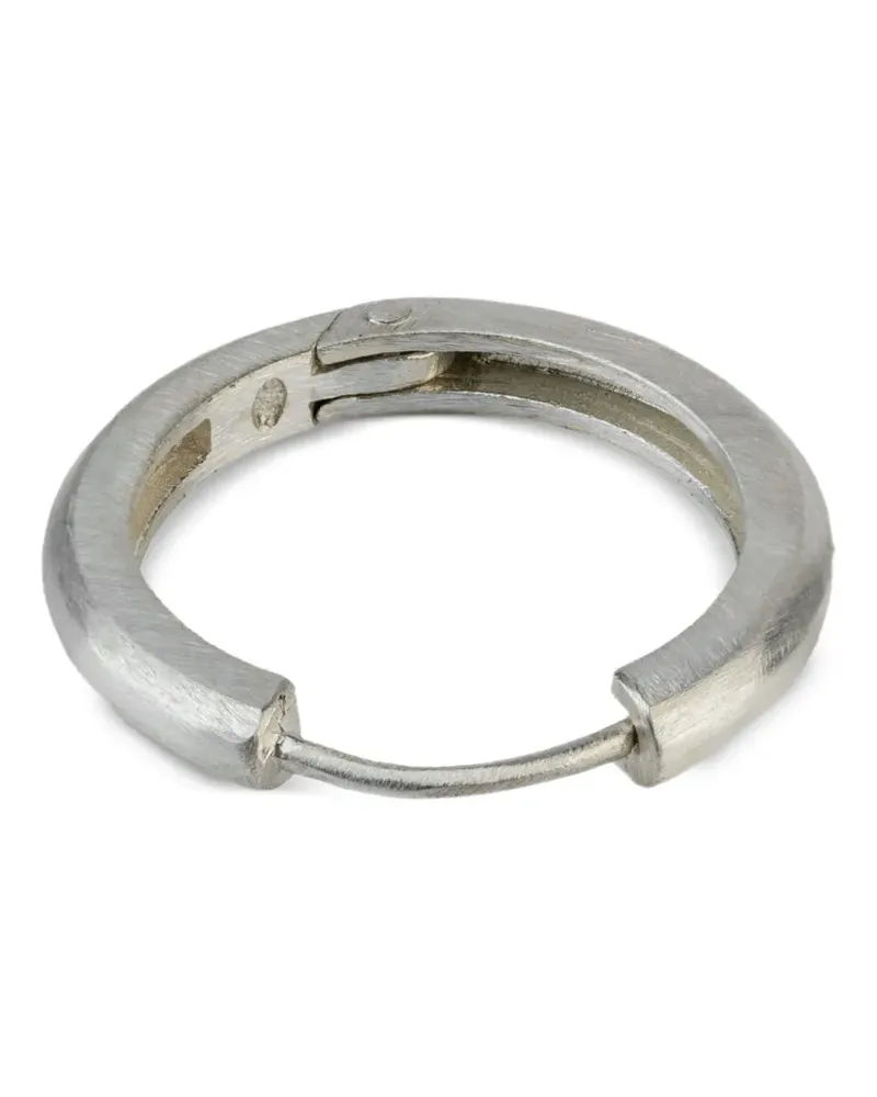 Parts Of Four small V2 hoop earring - Silber Silber