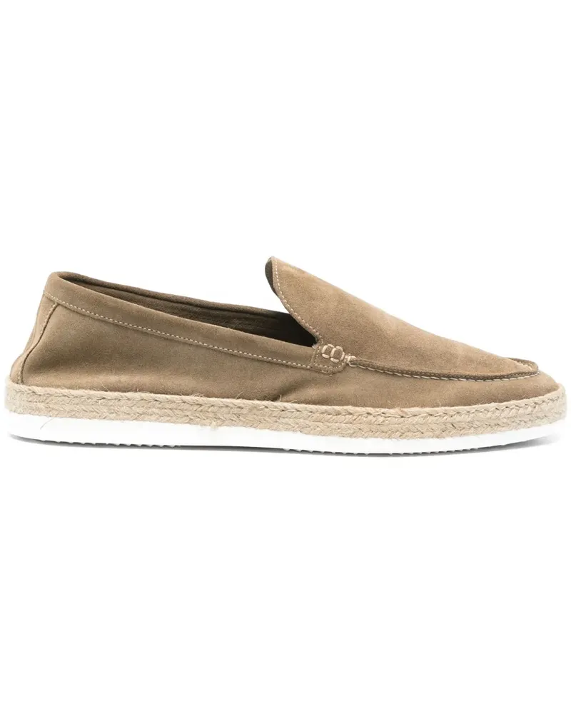 Corneliani Loafer aus Wildleder - Braun Braun