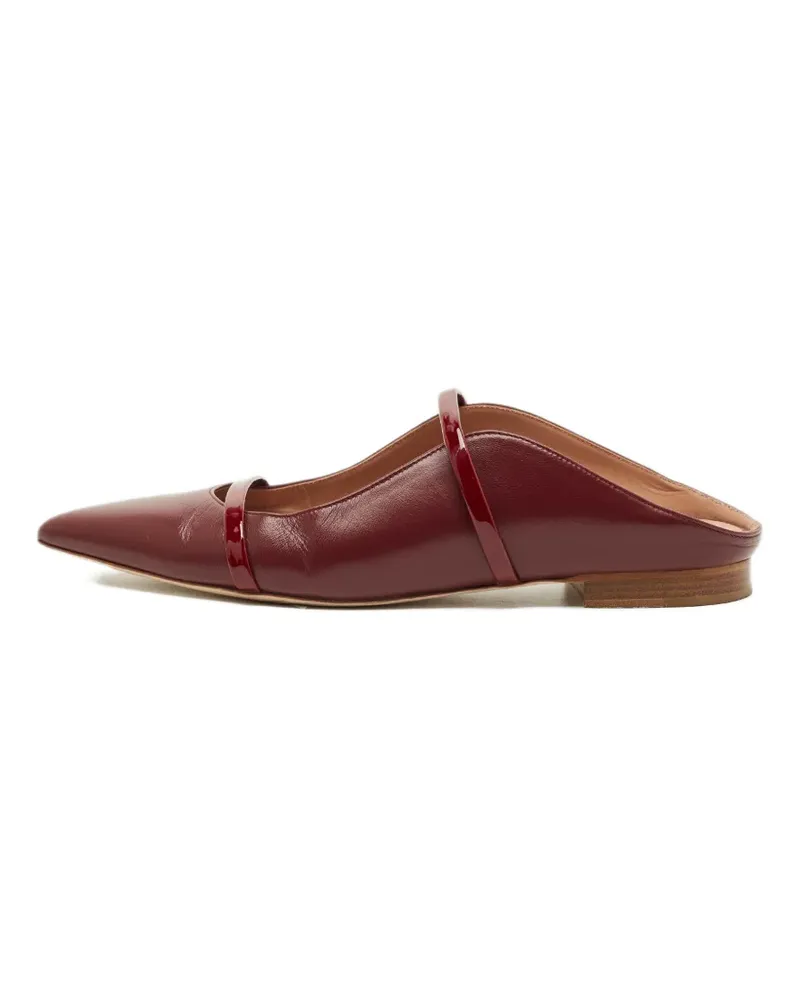 Malone Souliers Maureen pointed-toe mules - Rot Rot
