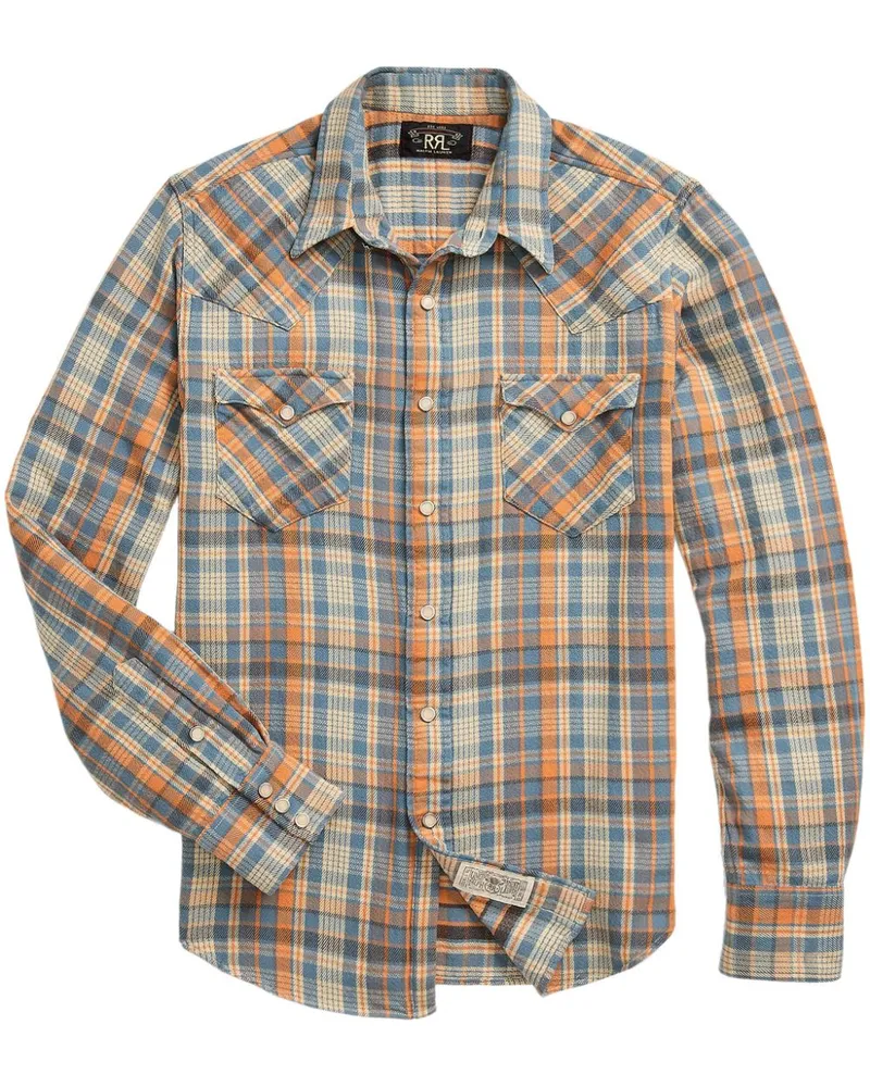 Ralph Lauren Hemd mit Karomuster - Blau Blau