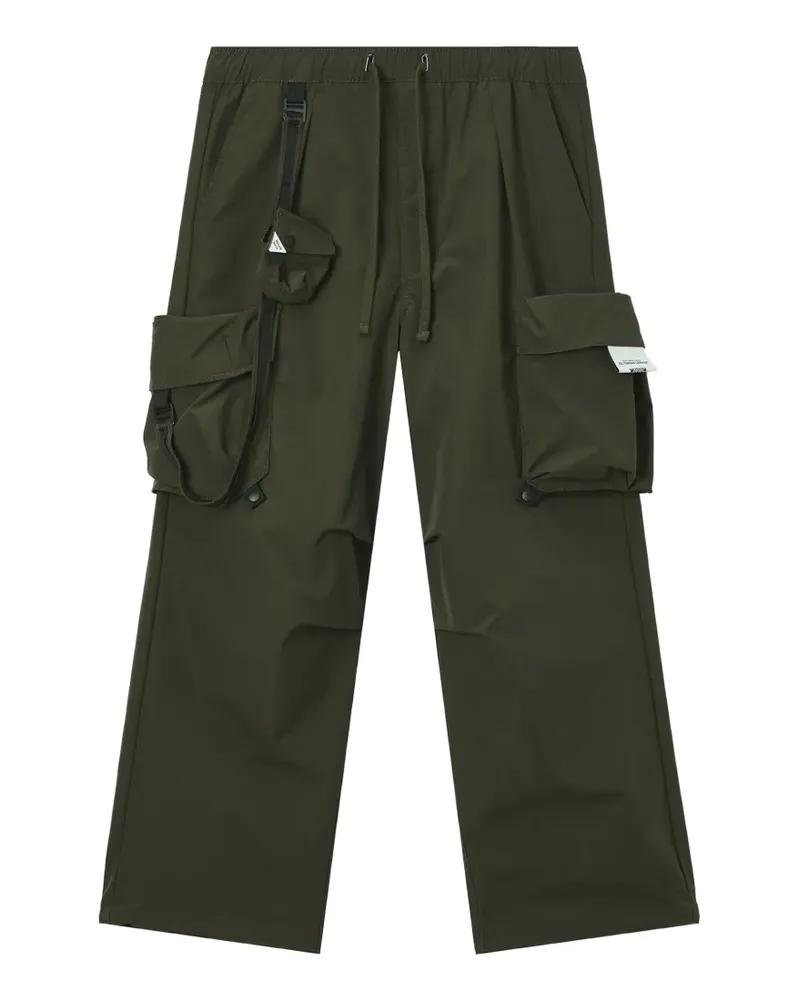 Musium Div. Straight-Leg-Cargohose mit Taschen - Grün Grün